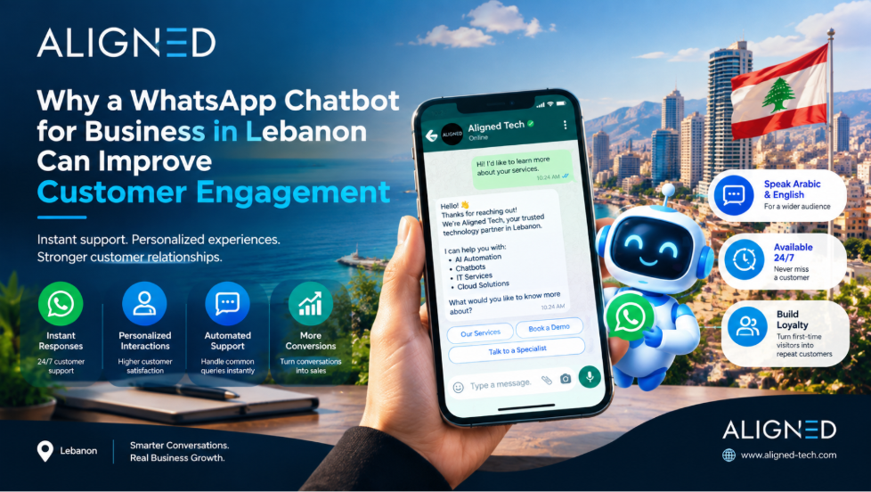 Why a WhatsApp Chatbot for Business in Lebanon Can Improve Customer Engagement?